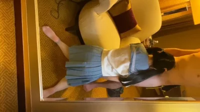 舔肛调教18岁JK肉丝高3女友（3p瞒着女友中途换人看筒介)